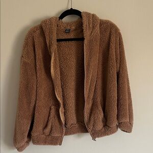Basic Teddy Fleece Jacket
